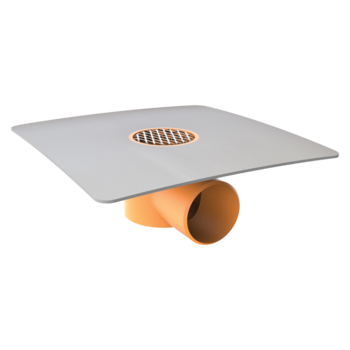 Receptor de balcon TOPWET cu flanșă din membrană PVC Receptor de balcon TOPWET cu flanșă din membrană PVC