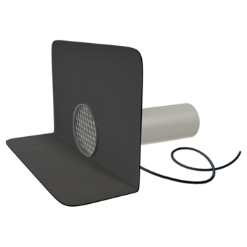 Receptor de colț(gargui) TOPWET cu secțiune rotundă, flanșă la comandă (EPDM, TPO, FPO, PE, STE – hidroizolatii lichide/pensulabile), degivrare 230 V Receptor de colț(gargui) TOPWET cu secțiune rotundă, flanșă la comandă (EPDM, TPO, FPO, PE, STE – hidroizolatii lichide/pensulabile), degivrare 230 V